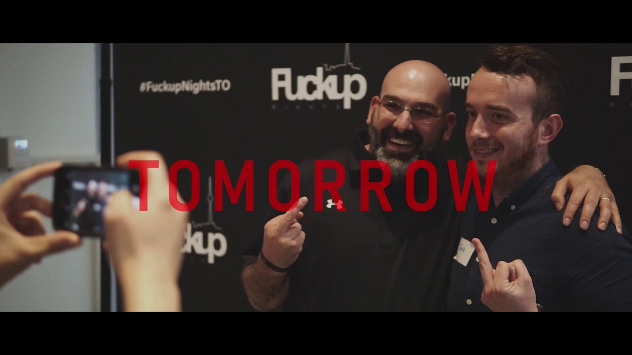 Fuckup Nights Toronto 2 Year Promo Video
