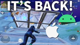 Fortnite Mobile Is BACK…