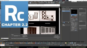 Railclone in 3ds max. Episode 2.2. Library Browser and Extract models for editing style.