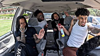 Locking The Windows & Spraying A Whole Bottle Of FEBREZE With The Gang In The Car..
