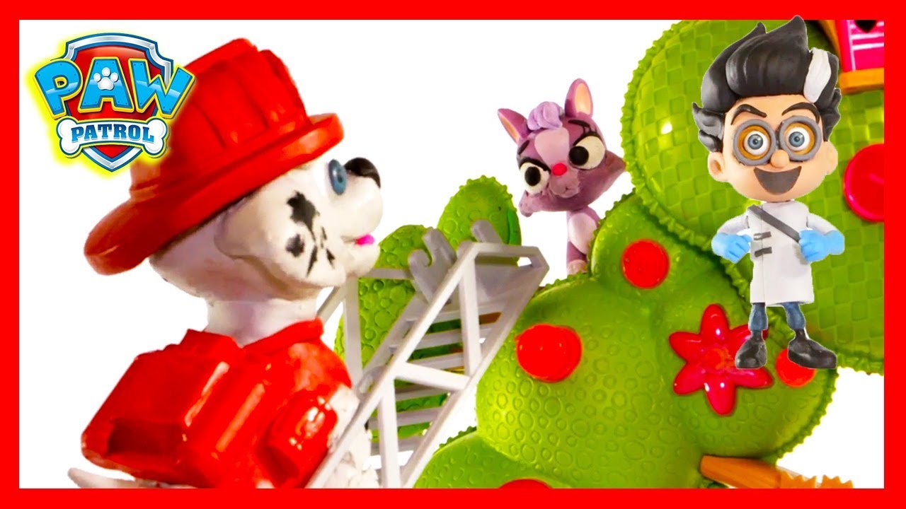 Paw Patrol vs PJ Masks PlayDoh Egg Stop Motion with Romeo, Marshall and LOL Surprise Toys YouTube