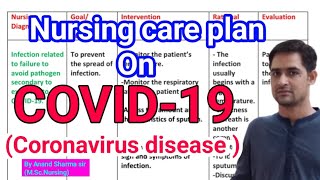 Nursing care plan on Covid-19//Nursing care plan on Coronavirus disease//nursingcareplan covid_19