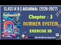 New RS Aggrawal 2026-27 || Class 9 Solution || 3. Number System || Exercise 3B