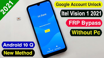 Itel Vision 1 Frp Bypass 2021 | Itel Vision 1 (L6005) Google Lock Bypass New Method Without Pc |