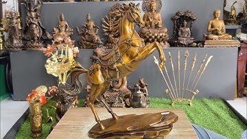 Tượng Công Giáo đồng đẹp – Mã Đáo Thành Công – Quan Âm Đồng Tử – Bát Bửu