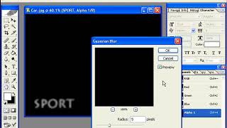 69 Tip & Technic PhotoShop: 2.11 สร้างข้อความนูนบนรูปภาพ screenshot 1