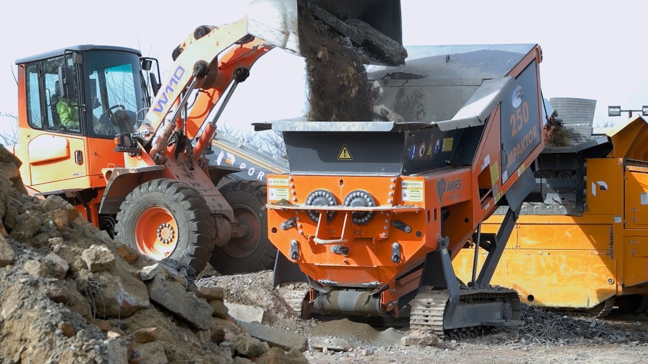 ARJES Impaktor 250 - Bauschutt, Beton, Asphalt