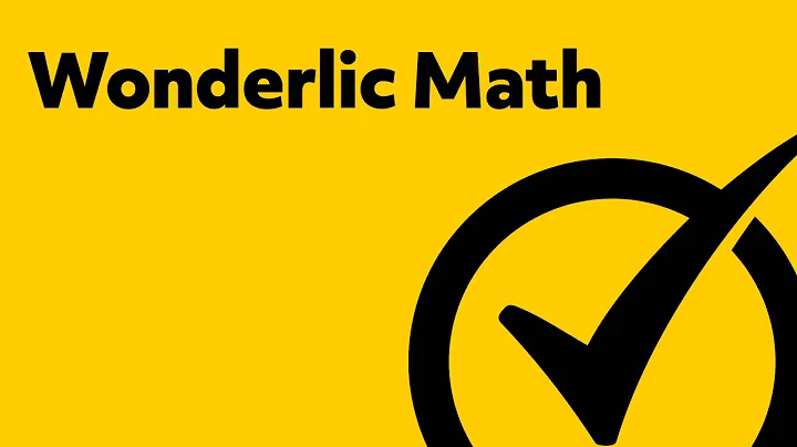 Best Free Practice Wonderlic Math Study Guide