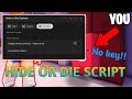 *OP* Roblox Hide or die | No Key | Pastebin |