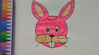 Sevimli Tavşan Çizimi Adım Adım Kolay Hayvan Resmi