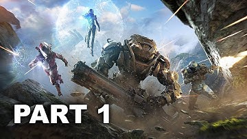 ANTHEM Gameplay Walkthrough Part 1 INTRO - No Commentary (Xbox One X Enhanced)
