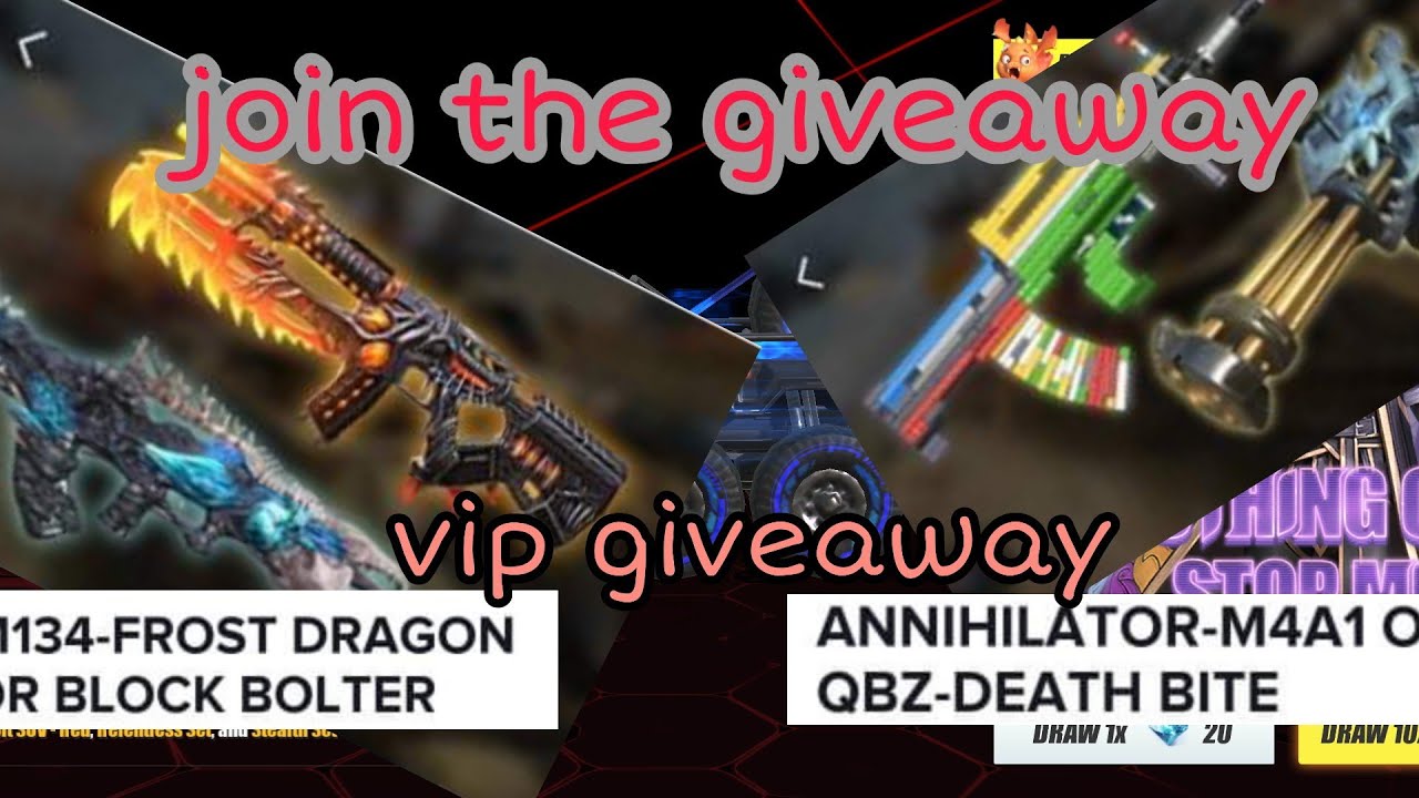 how to get vip guns on rules of survival from redeem code ang invite ...