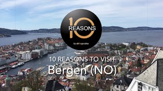 10 Reasons to visit Bergen - Travel Guide 2024 | @Ten-Reasons