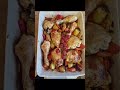 Chicken &amp; Chorizo tray bake #chorizohicken #chorizo #cooking #simplecooking