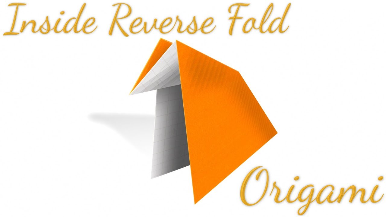 Inside Reverse Fold in Origami (Folding Technique) YouTube