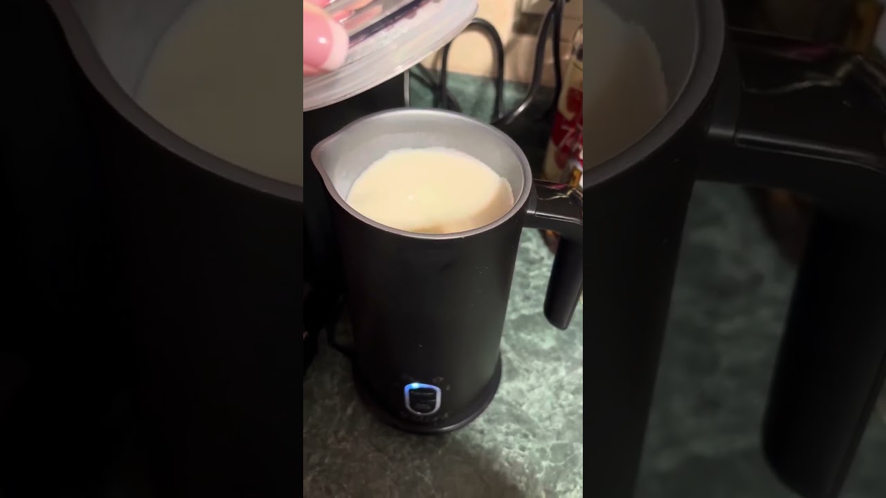 Instant Pot Milk Frother, 4 in 1 Electric Milk Steamer, 10oz 295ml Aut