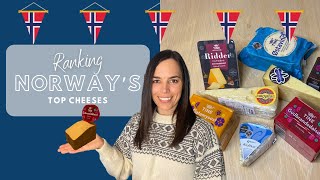 Americans ranking Norway’s top cheeses! Vlog#26