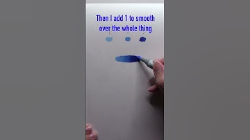 How to Blend Copic Markers #Shorts