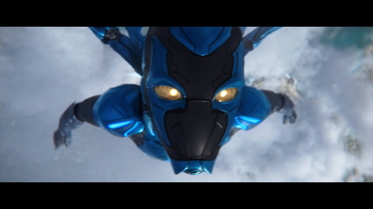 Blue Beetle Movie Suit Design Shown For the First Time - DC FanDome 2021 -  IGN