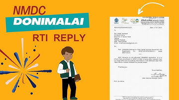 NMDC DONIMALAI COMPLEX MAINTENANCE ASSISTANT AND FIELD ATTENDENT RTI REPLY #nmdcrecruitment