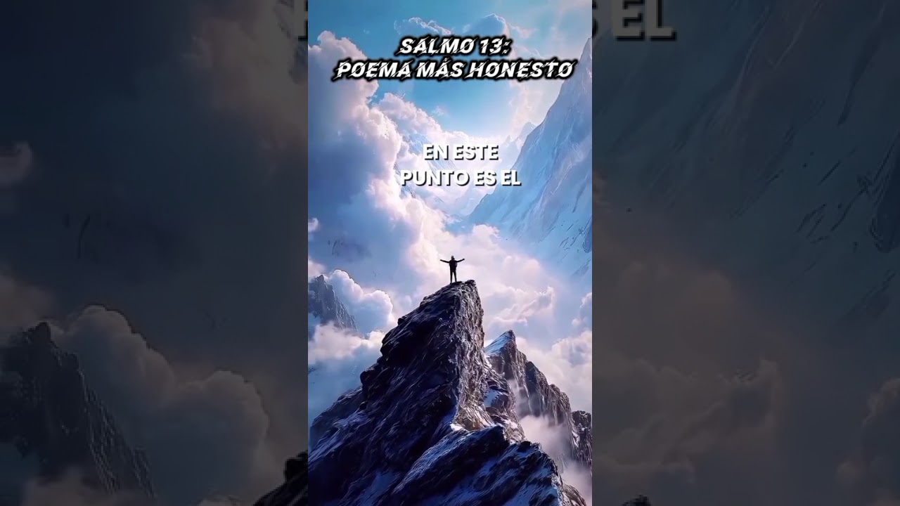 Salmo 13:Poema más honesto 📖🙏