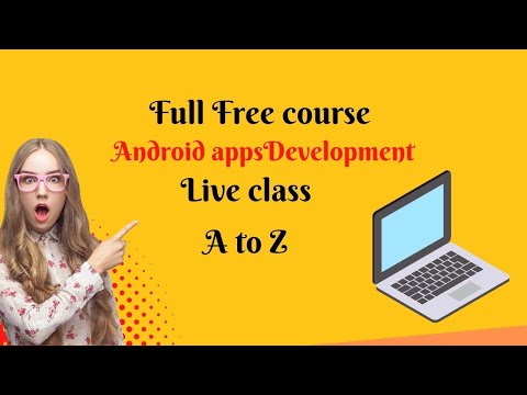 Android apss free course  A to Z #android #free course #onlinecourse by Android studio