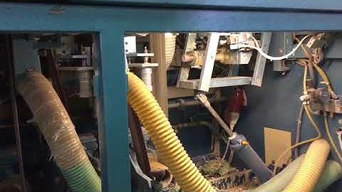 Ochsner Gilding machine GA 5, 1992, video 3  by www.kruse-bsat.com Machine