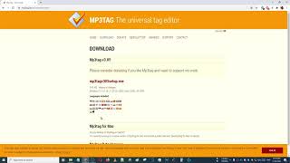 How to install MP3Tag Editor free version | how to change all mp3 tags in one click multiple files