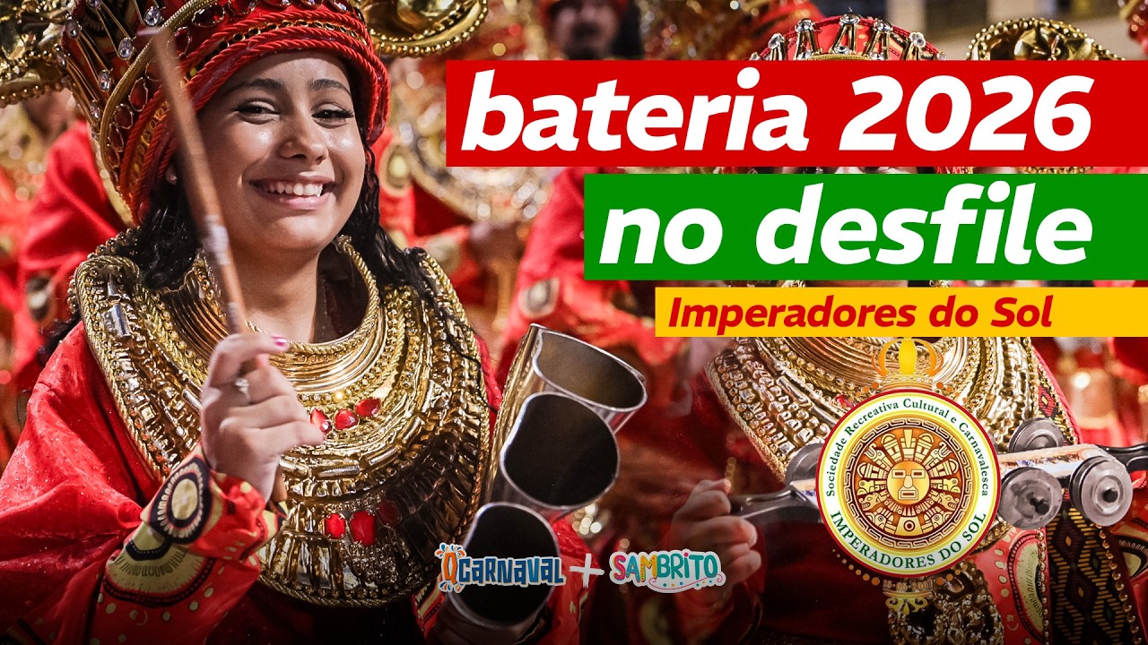 Imperadores do Sol 2026 | Uruguaiana Carnaval (4K)