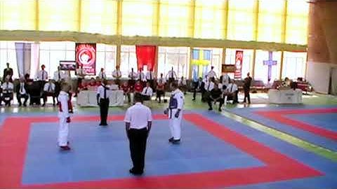 Kimura Shukokai Karate EM 2009 - Final Kumite Veterans Heavy