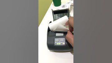 ทดสอบเครื่องพิมพ์บาร์โค้ด Alpha-3R สั่งพิมพ์ด้วย Handheld ผ่าน Bluetooth