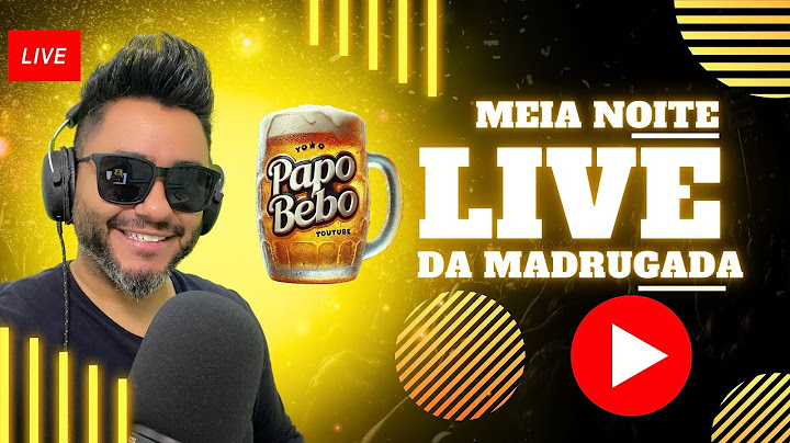 Live da Madrugada - Conversando com Inscritos Papo Bebo - LIVE