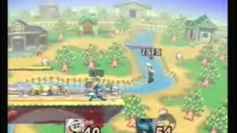 SSBB Me vs a Level 9 CPU with no Items battle 12