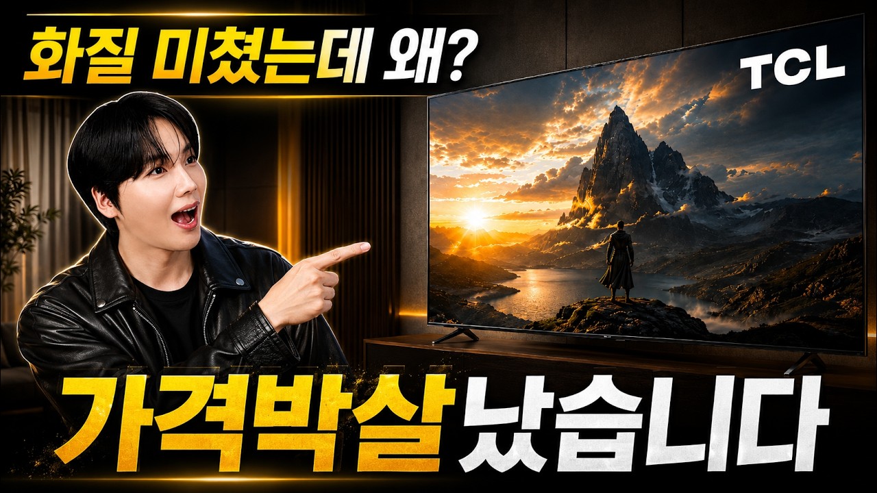 역대급 화질인데 가격이 왜 이 모양..? 게이밍 기능까지 있는 '2026년 TV 종결템' 리뷰.