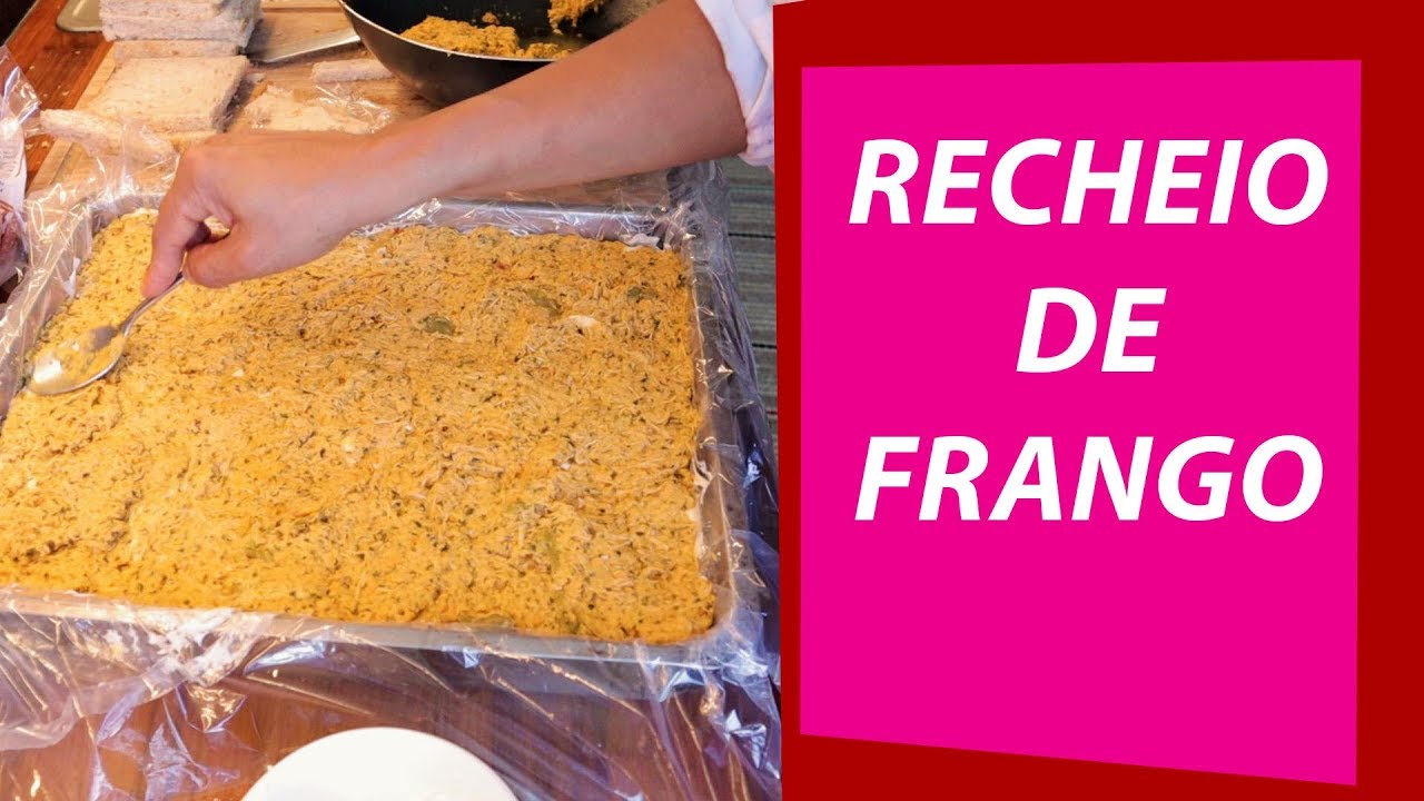 RECHEIO DE FRANGO DESFIADO PARA USAR EM TUDO - COXINHA, EMPADAS E TORTAS - CANALDAJOANINHA
