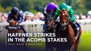 Haffner Wins the Acomb Stakes at York for Aidan O Brien Replay Racing TV