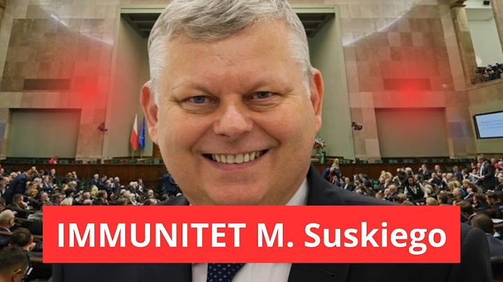 Sejm - immunitet posła M. Suskiego [6 grudnia 2024 r.]