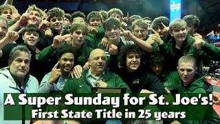 St. Joe-Montvale and Delbarton Goes Down to Final Match on Super Bowl Sunday for NJ State Title