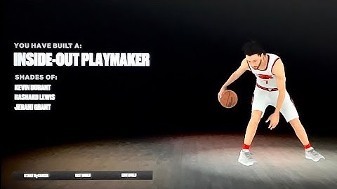 NBA 2K23 KD Inside-Out Playmaker Build with 72 Badges #nba2k #2k23 #currentgen