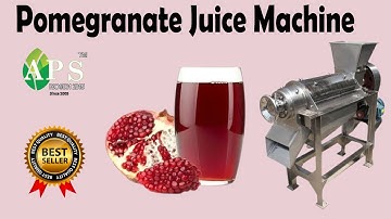 Innovative Design and Functionality: APS Industries Pomegranate Juicer Machine 9409150555