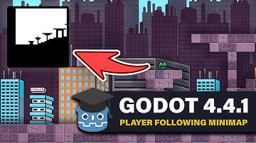 Godot 4.4.1 Minimap Tutorial – Always centered Player