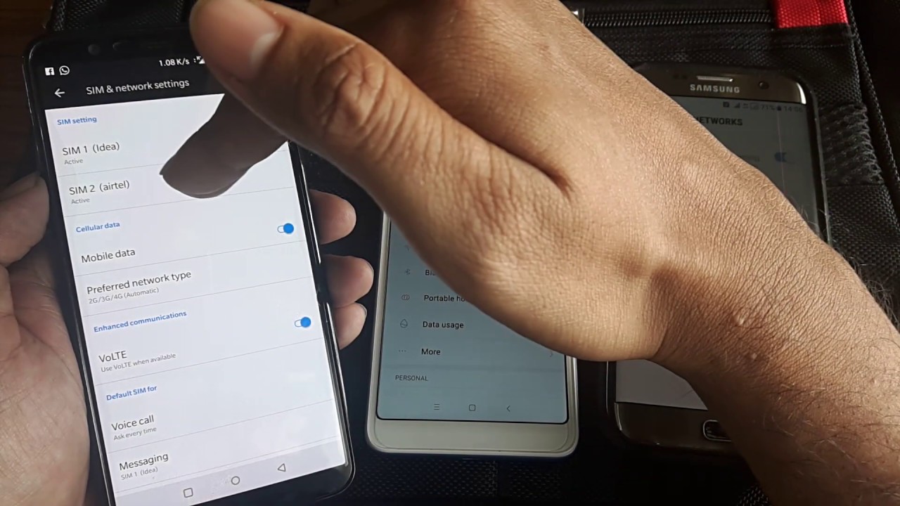 How To Enable 4g On Both Sim For OnePlus 5T English YouTube