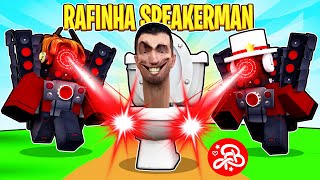 Virei O Tit Speakerman Pra Destruir Os Skibidi Toilets No Roblox