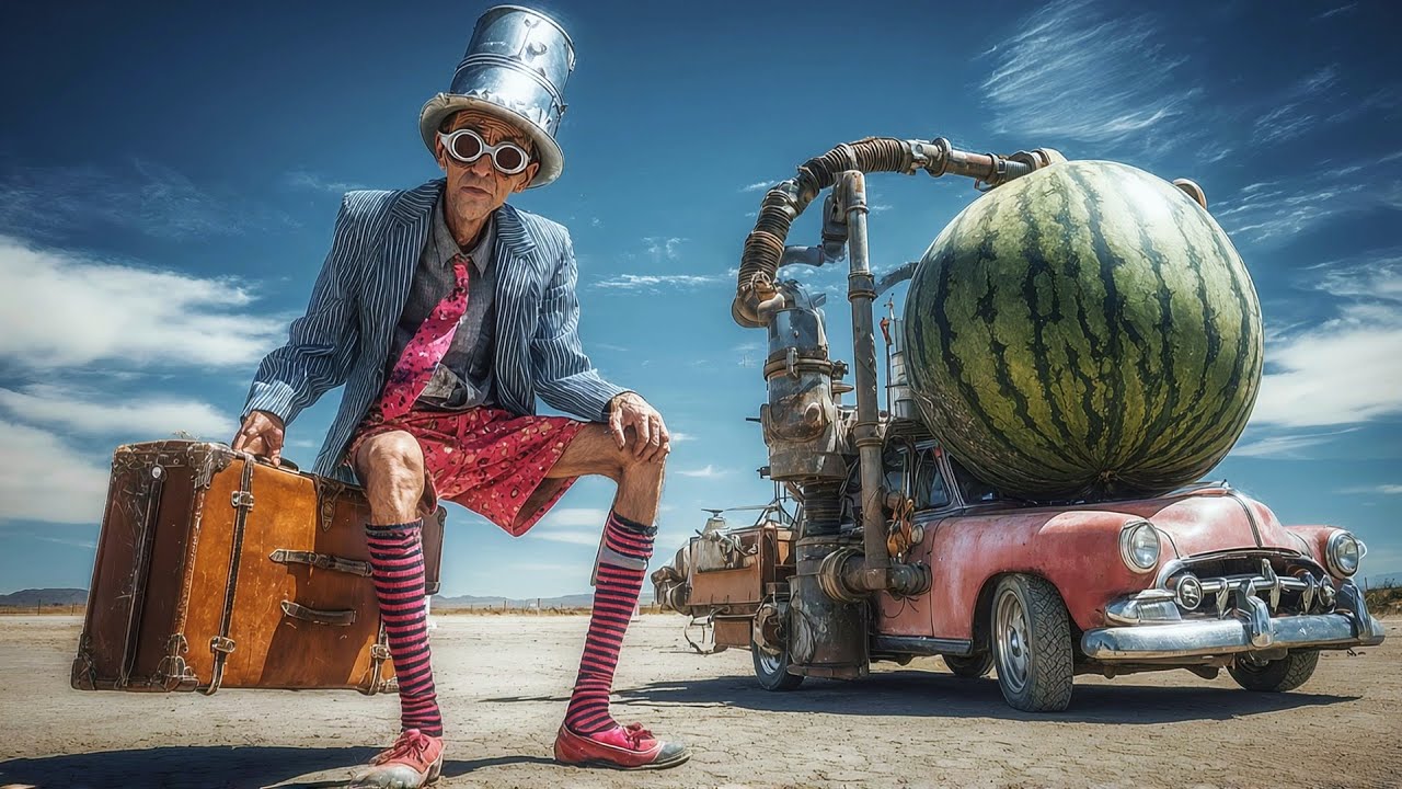 WTF | Surreal Car Technologies | Crazy AI Short Film | Midjourney AI | Meme | AI Video Art