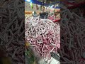 Mountains of Sausages from Spain seen in Italy