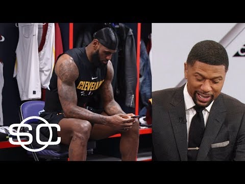 Jalen Rose reads list of LeBron James' strategic social media posts | SportsCenter | ESPN