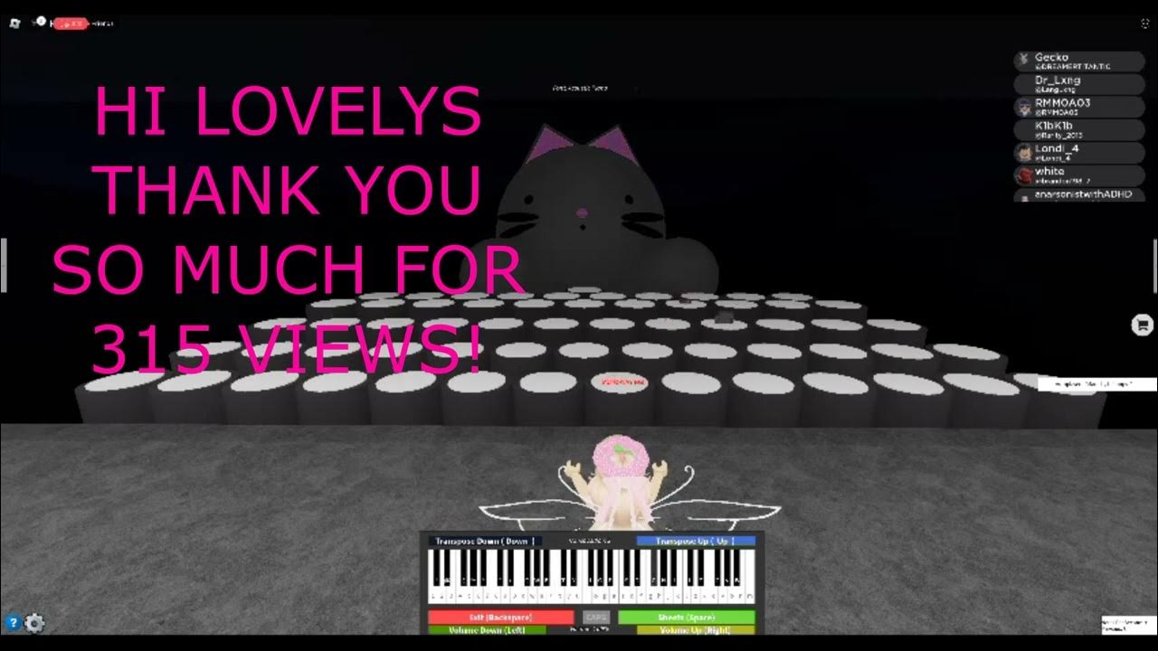 Auto playing Fur Elise on roblox piano! ( SHEETS IN DESC ) - YouTube