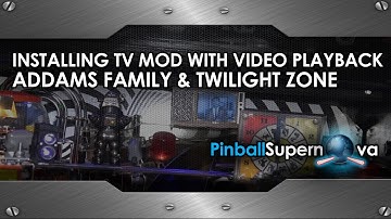 Pinball Mods # 52: TV Video Mod Install : Twilight Zone and Addams Family