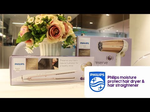 Philips moisture protect hair dryer & hair straightener: Unboxing