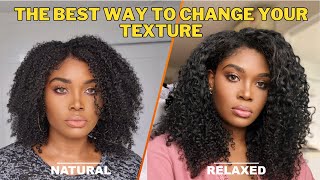 4 DIFFERENT WAYS TO CHANGE YOUR NATURAL HAIR TEXTURE